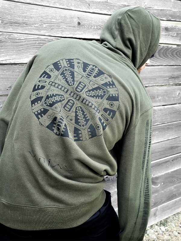 Zipper Hoodie - Going Deep – Bild 3