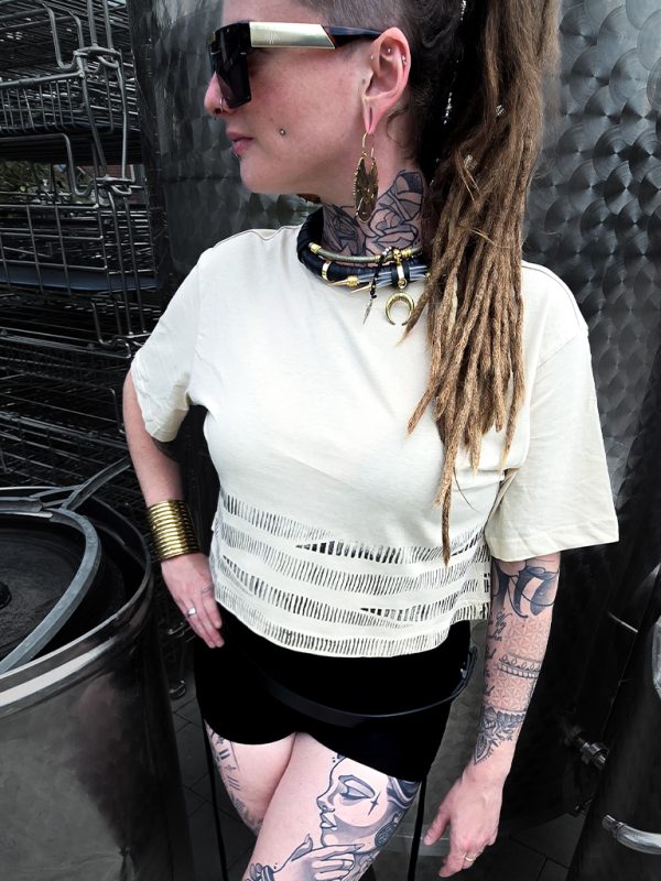 Cropped Shirt - Way of Light – Bild 3