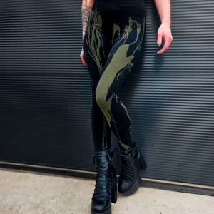 Leggings - Olive Punky