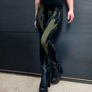 Leggings - Olive Punky