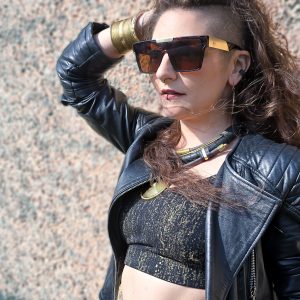 Viijay Sonnenbrille Leopard