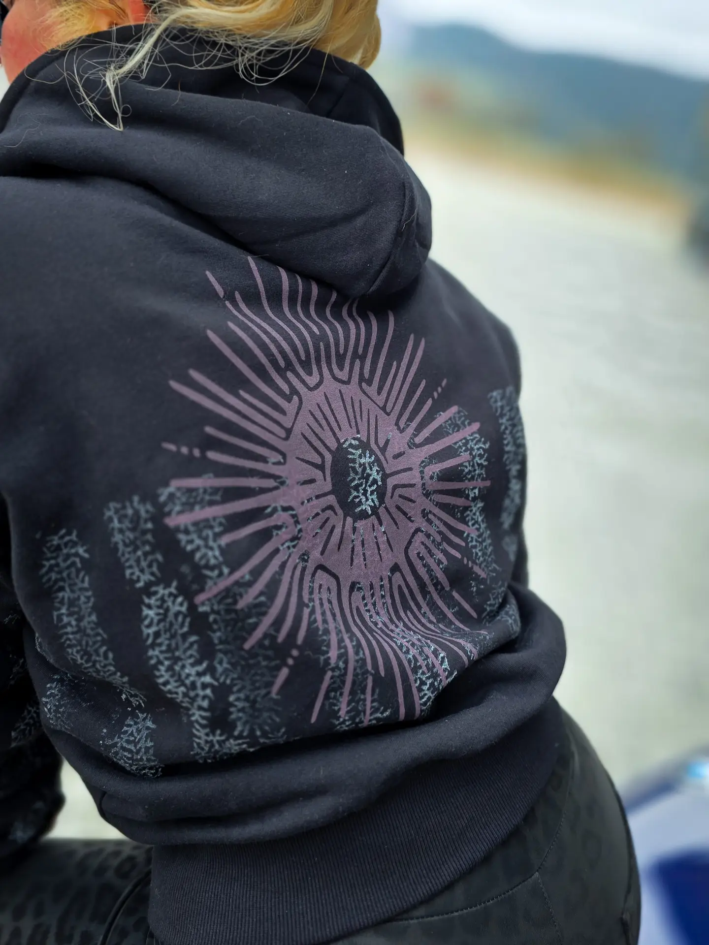 Bomber Zipper Hoodie - Energy – Bild 3