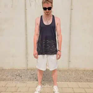 Tanktop -  Gold Stripes