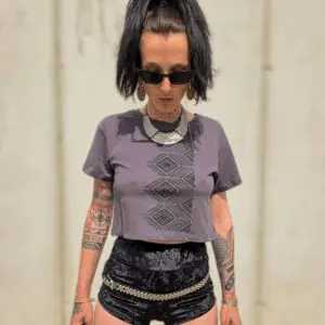 Cropped Shirt  - Orient