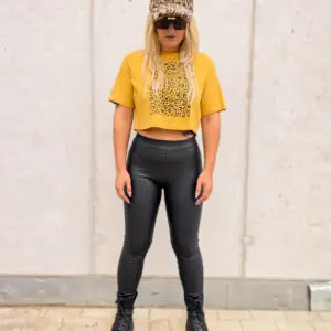 Cropped Shirt "Wild Leo"